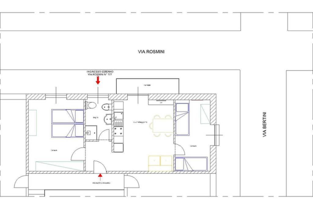 Apartament Casa Adele Viareggio Zewnętrze zdjęcie
